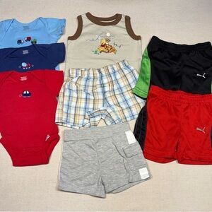 Baby Boy Bundle - 8pc Set - Size 3-6 months